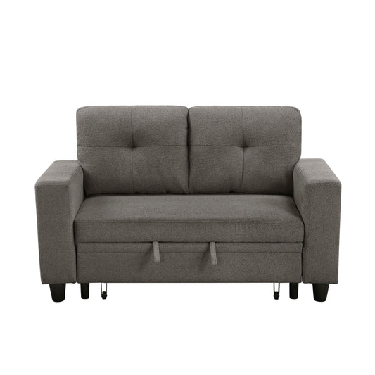Robinson Love Seat with Pull-out Bed, Shelves and Charging Ports