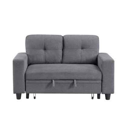 Robinson Love Seat with Pull-out Bed, Shelves and Charging Ports