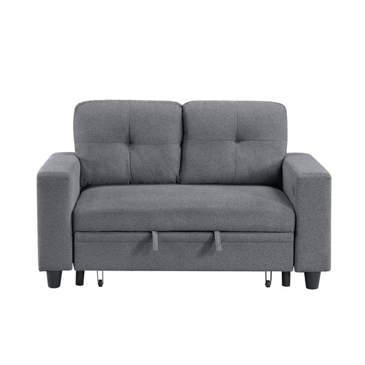 Robinson Love Seat with Pull-out Bed, Shelves and Charging Ports