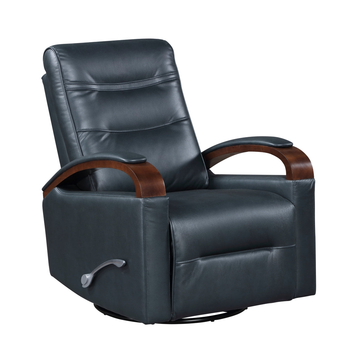 Margot Swivel Glider Reclining Chair - Dark blue