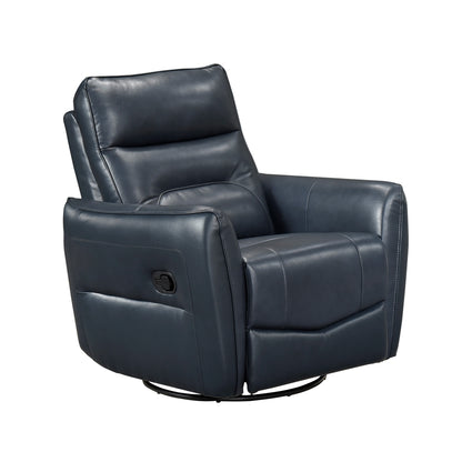 Thomas Swivel Glider Reclining Chair - Dark blue