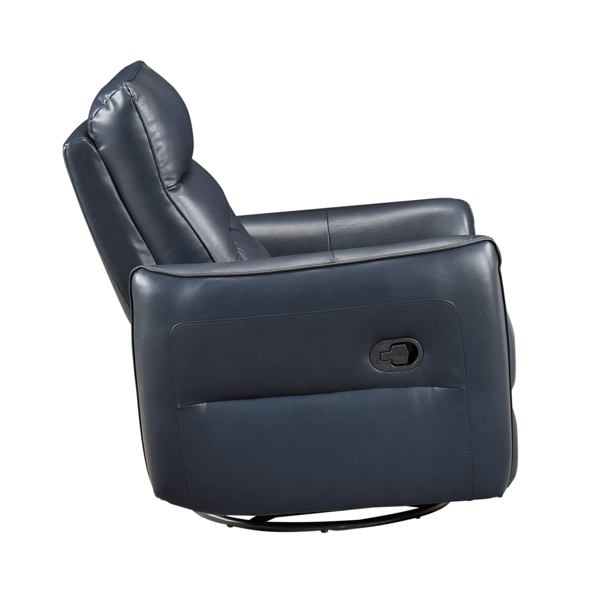 Thomas Swivel Glider Reclining Chair - Dark blue