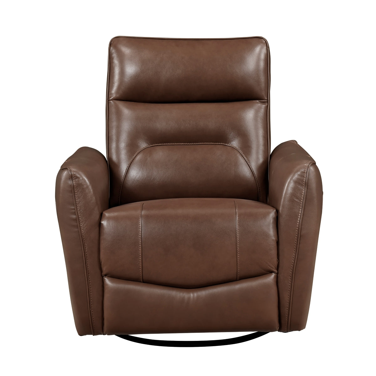 Thomas Swivel Glider Reclining Chair - Toffee brown