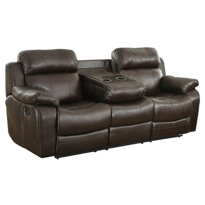 Marille Double Reclining Sofa with Center Drop-Down Cup Holders