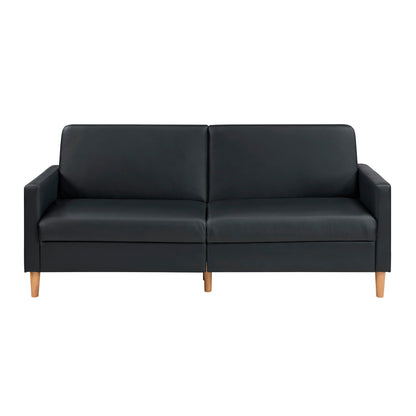 Carlton Convertible Sofa Bed - Black