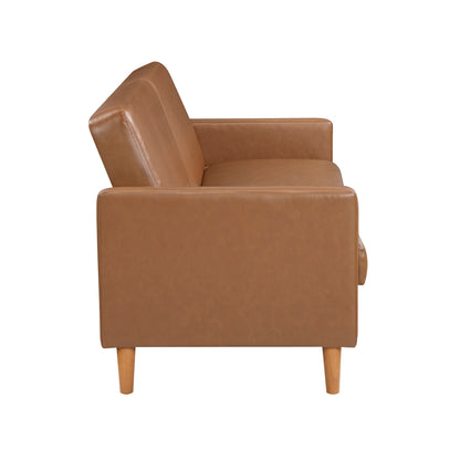 Carlton Convertible Sofa Bed - Camel