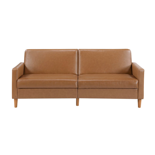 Carlton Convertible Sofa Bed - Camel