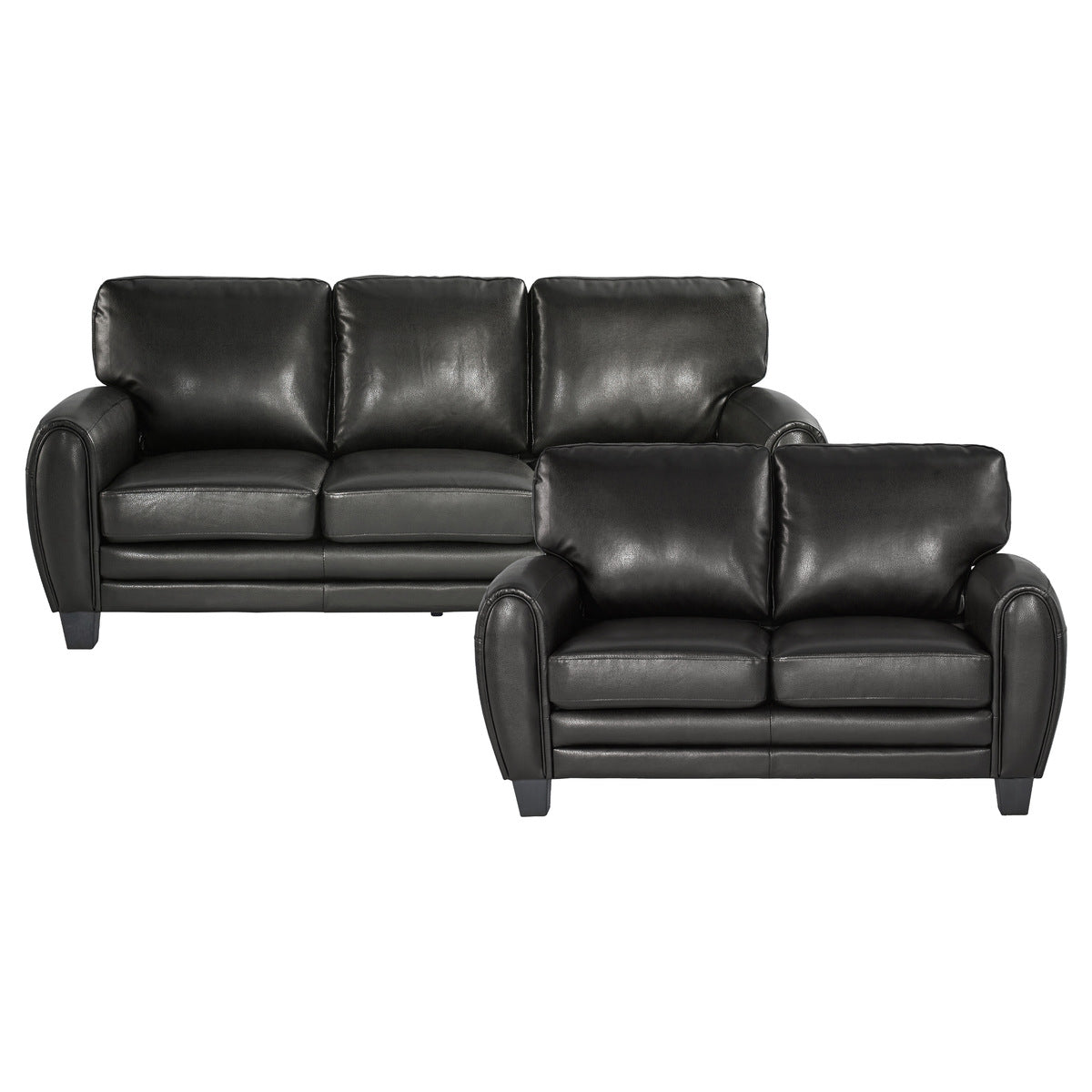 Rubin 2-Piece Living Room Set (Sofa and Love Seat)