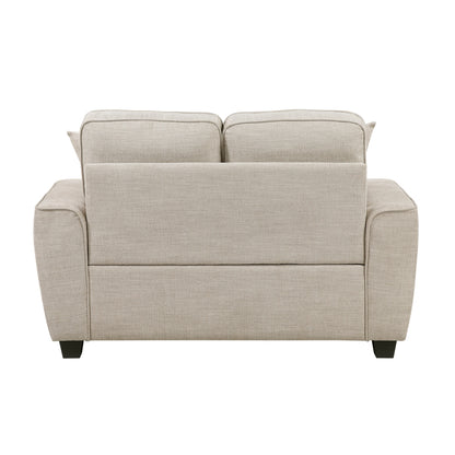 Zander 2-Piece Living Room Set (Sofa and Love Seat)