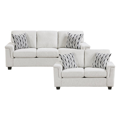 Chelsea 2-Piece Living Room Set (Sofa and Love Seat)