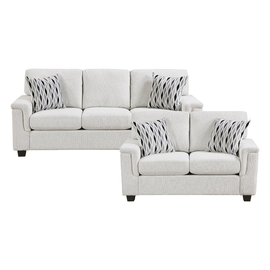 Chelsea 2-Piece Living Room Set (Sofa and Love Seat)