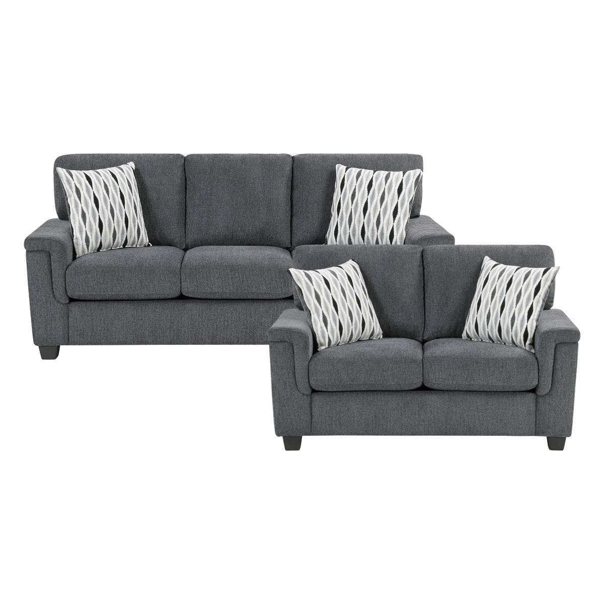 Chelsea 2-Piece Living Room Set (Sofa and Love Seat)