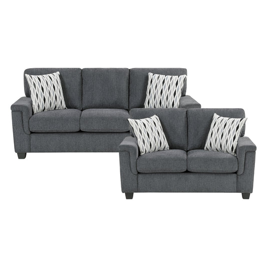 Chelsea 2-Piece Living Room Set (Sofa and Love Seat)
