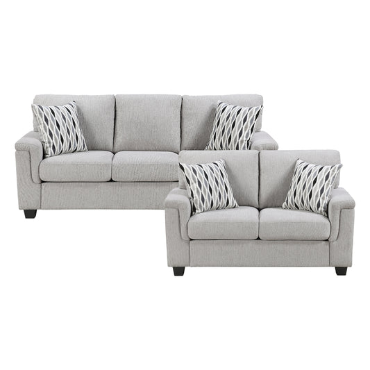 Chelsea 2-Piece Living Room Set (Sofa and Love Seat)
