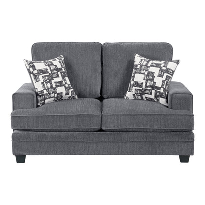 Sarah 2-Piece Living Room Set (Sofa and Love Seat)
