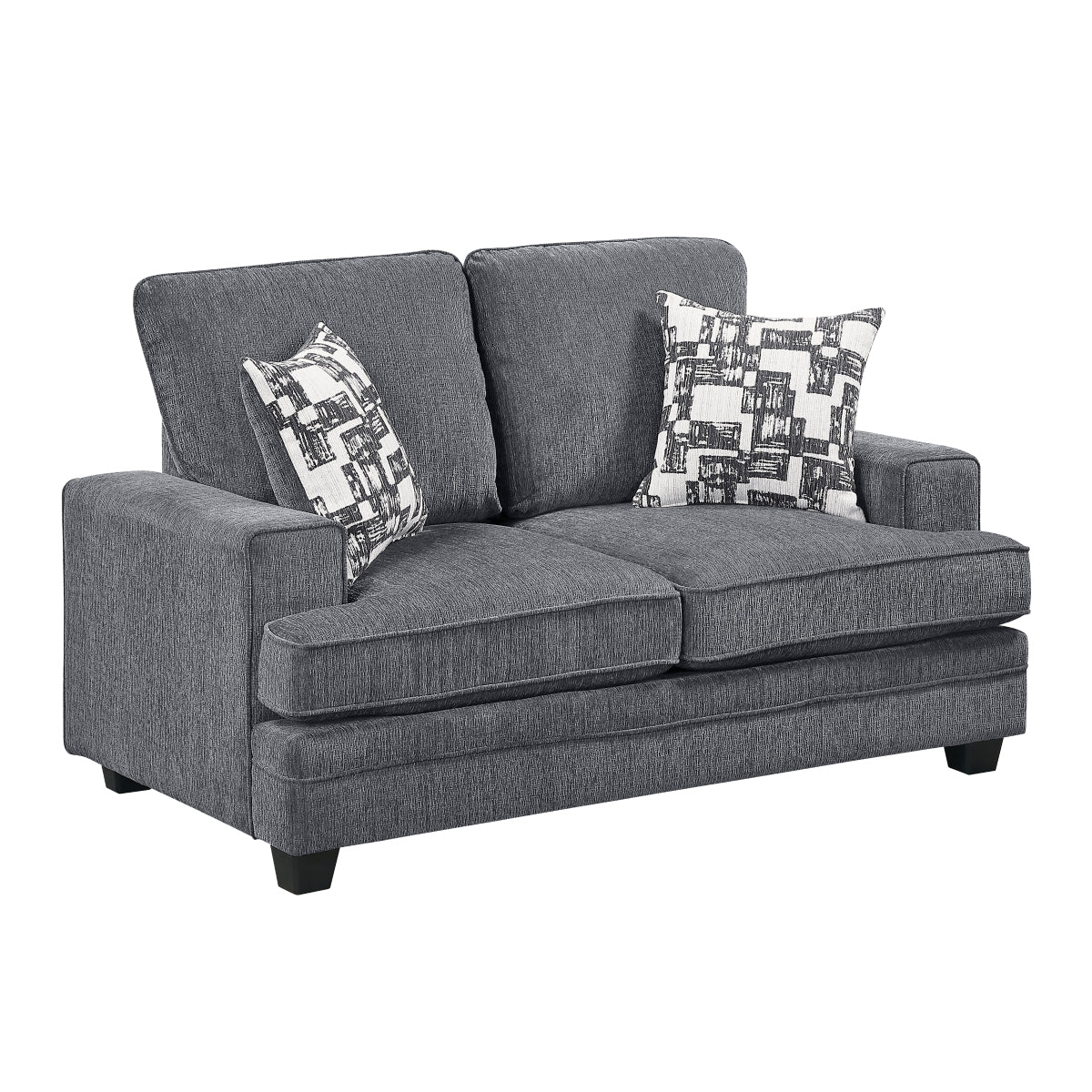 Sarah 2-Piece Living Room Set (Sofa and Love Seat)