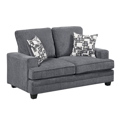 Sarah 2-Piece Living Room Set (Sofa and Love Seat)