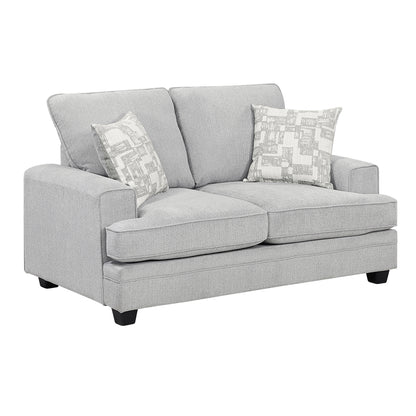 Sarah 2-Piece Living Room Set (Sofa and Love Seat)