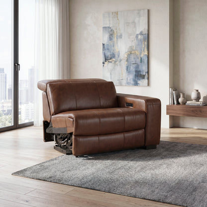 Sutton Power Right Side Reclining Chair with Power Headrest and Charging Ports