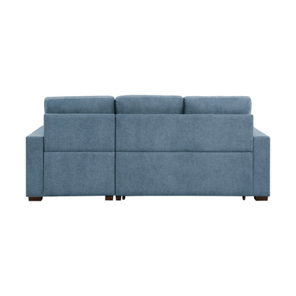 Waitsfield 2-Piece Sectional with Right Chaise, Pull-out Bed and Hidden Storage