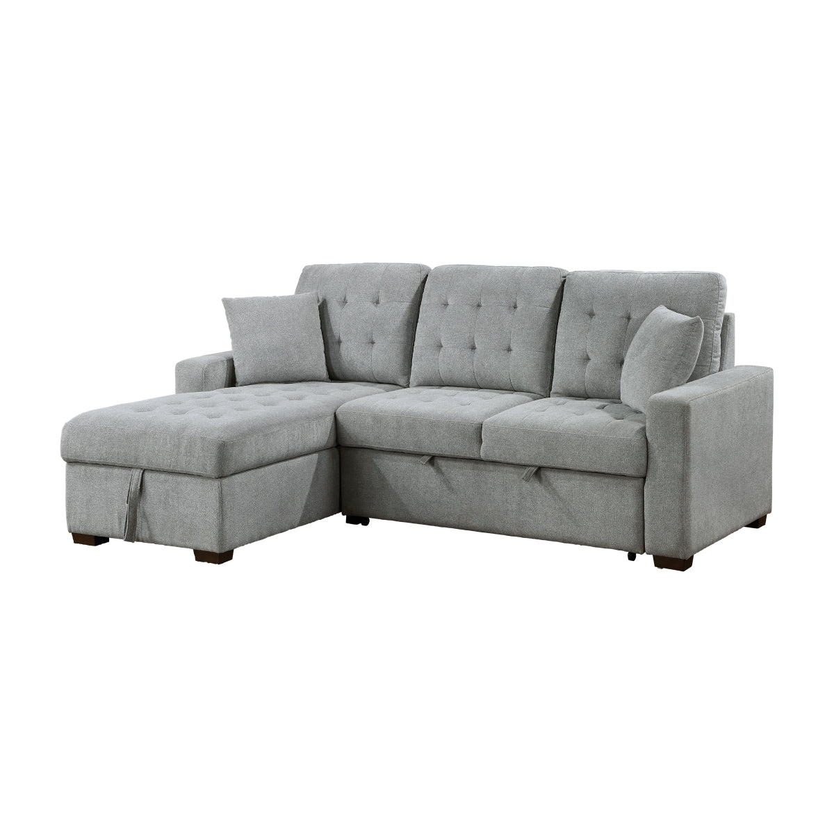 Waitsfield 2-Piece Sectional with Left Chaise, Pull-out Bed and Hidden Storage