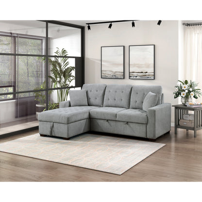 Waitsfield 2-Piece Sectional with Left Chaise, Pull-out Bed and Hidden Storage