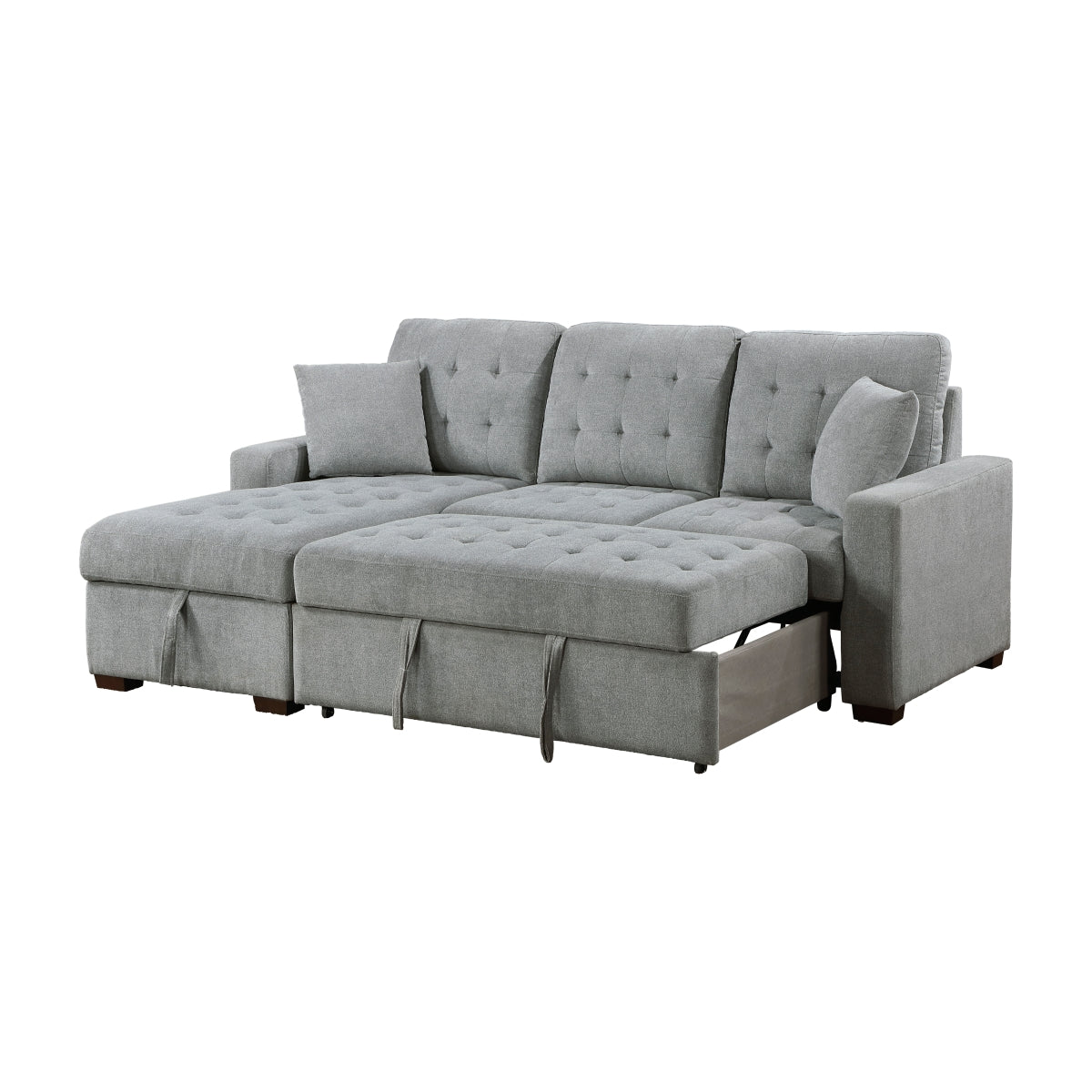 Waitsfield 2-Piece Sectional with Left Chaise, Pull-out Bed and Hidden Storage