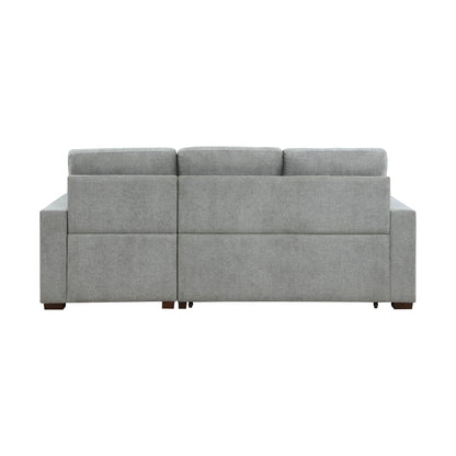 Waitsfield 2-Piece Sectional with Right Chaise, Pull-out Bed and Hidden Storage