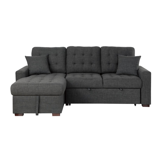 McCafferty 2-Piece Sectional with Pull-out Bed and Left Chaise with Hidden Storage
