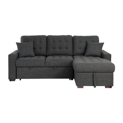 McCafferty 2-Piece Sectional with Pull-out Bed and Right Chaise with Hidden Storage