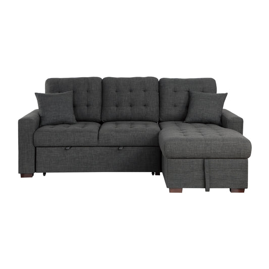McCafferty 2-Piece Sectional with Pull-out Bed and Right Chaise with Hidden Storage