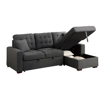 McCafferty 2-Piece Sectional with Pull-out Bed and Right Chaise with Hidden Storage