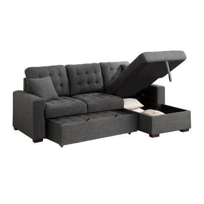 McCafferty 2-Piece Sectional with Pull-out Bed and Right Chaise with Hidden Storage