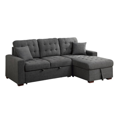 McCafferty 2-Piece Sectional with Pull-out Bed and Right Chaise with Hidden Storage