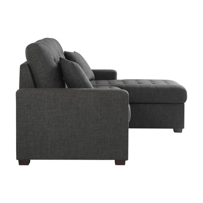 McCafferty 2-Piece Sectional with Pull-out Bed and Right Chaise with Hidden Storage