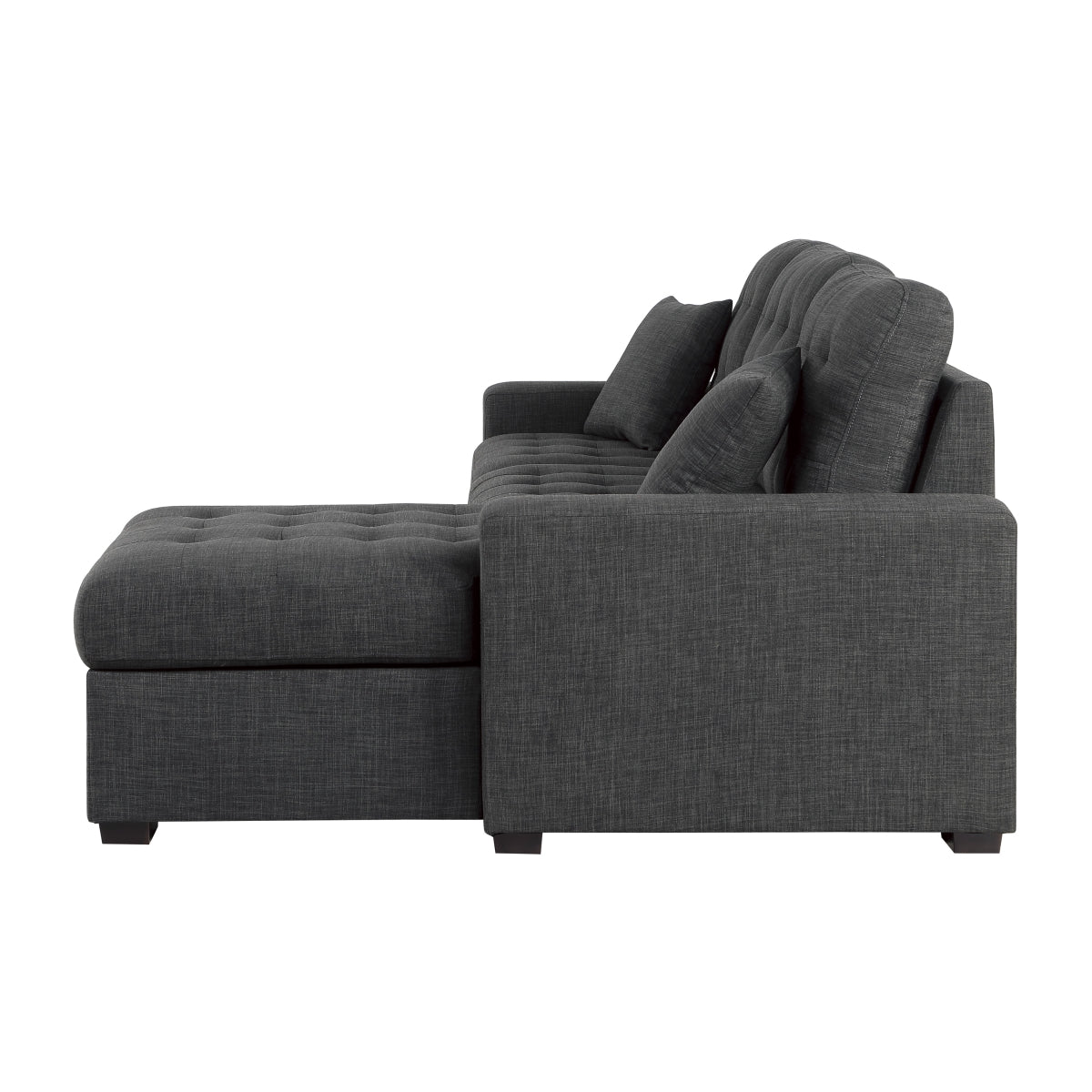 McCafferty 2-Piece Sectional with Pull-out Bed and Right Chaise with Hidden Storage