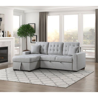 McCafferty 2-Piece Sectional with Pull-out Bed and Left Chaise with Hidden Storage