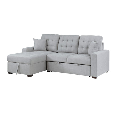 McCafferty 2-Piece Sectional with Pull-out Bed and Left Chaise with Hidden Storage