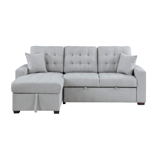 McCafferty 2-Piece Sectional with Pull-out Bed and Left Chaise with Hidden Storage