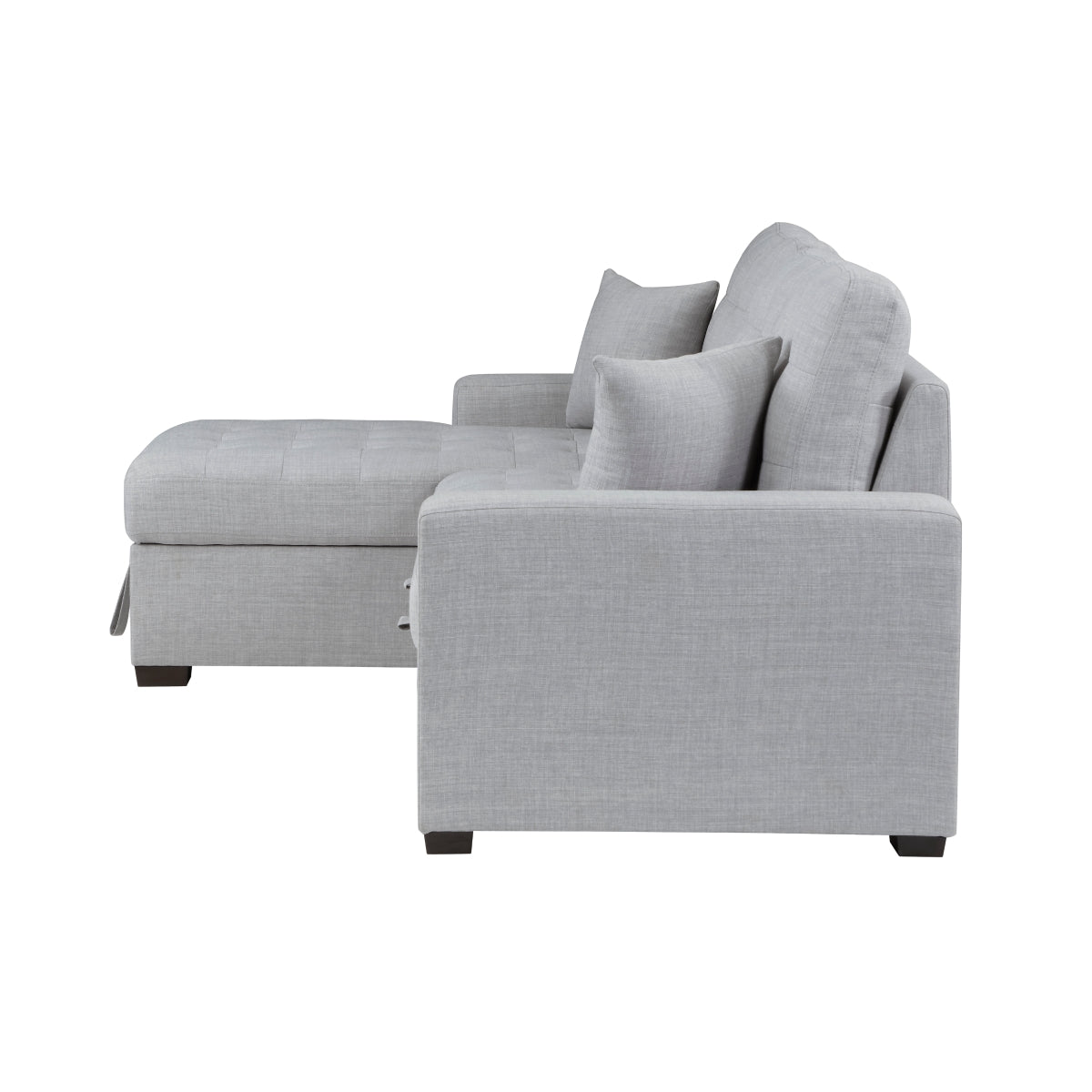 McCafferty 2-Piece Sectional with Pull-out Bed and Left Chaise with Hidden Storage