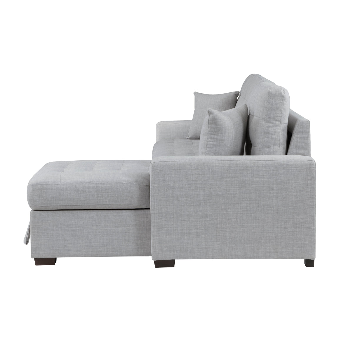 McCafferty 2-Piece Sectional with Pull-out Bed and Right Chaise with Hidden Storage