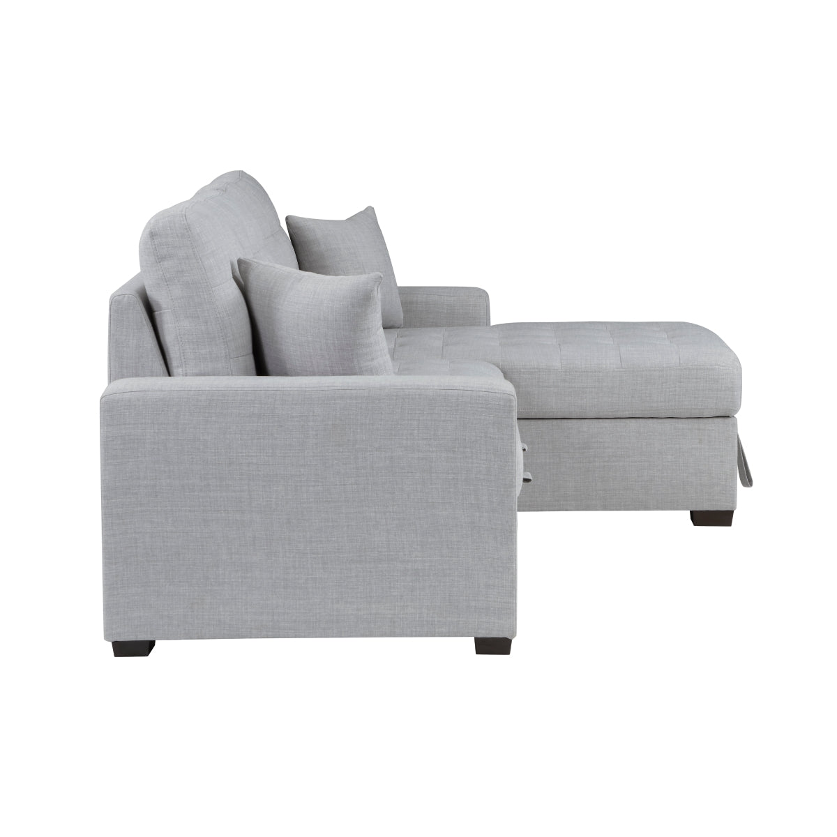 McCafferty 2-Piece Sectional with Pull-out Bed and Right Chaise with Hidden Storage