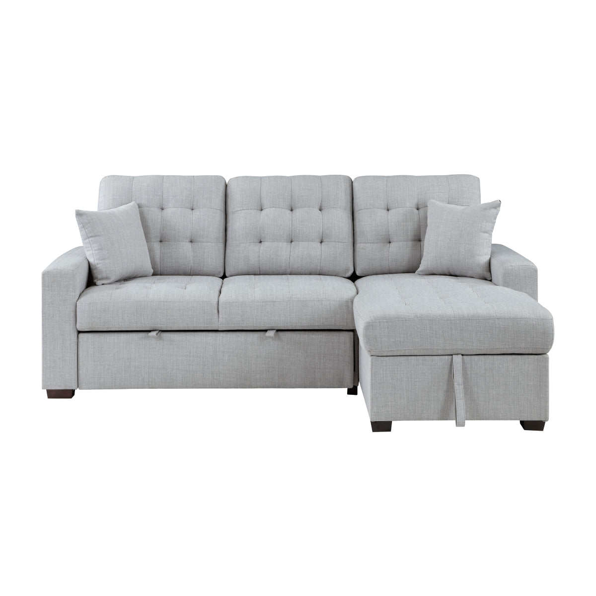 McCafferty 2-Piece Sectional with Pull-out Bed and Right Chaise with Hidden Storage