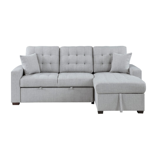 McCafferty 2-Piece Sectional with Pull-out Bed and Right Chaise with Hidden Storage