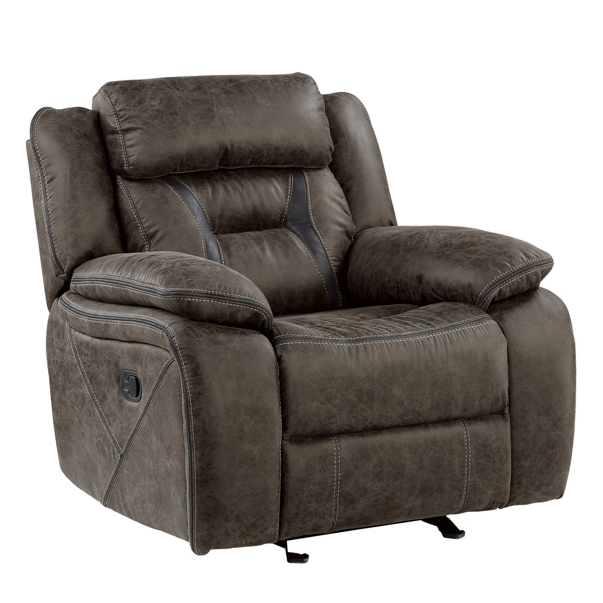 Madrona Hill Glider Reclining Chair - Dark brown