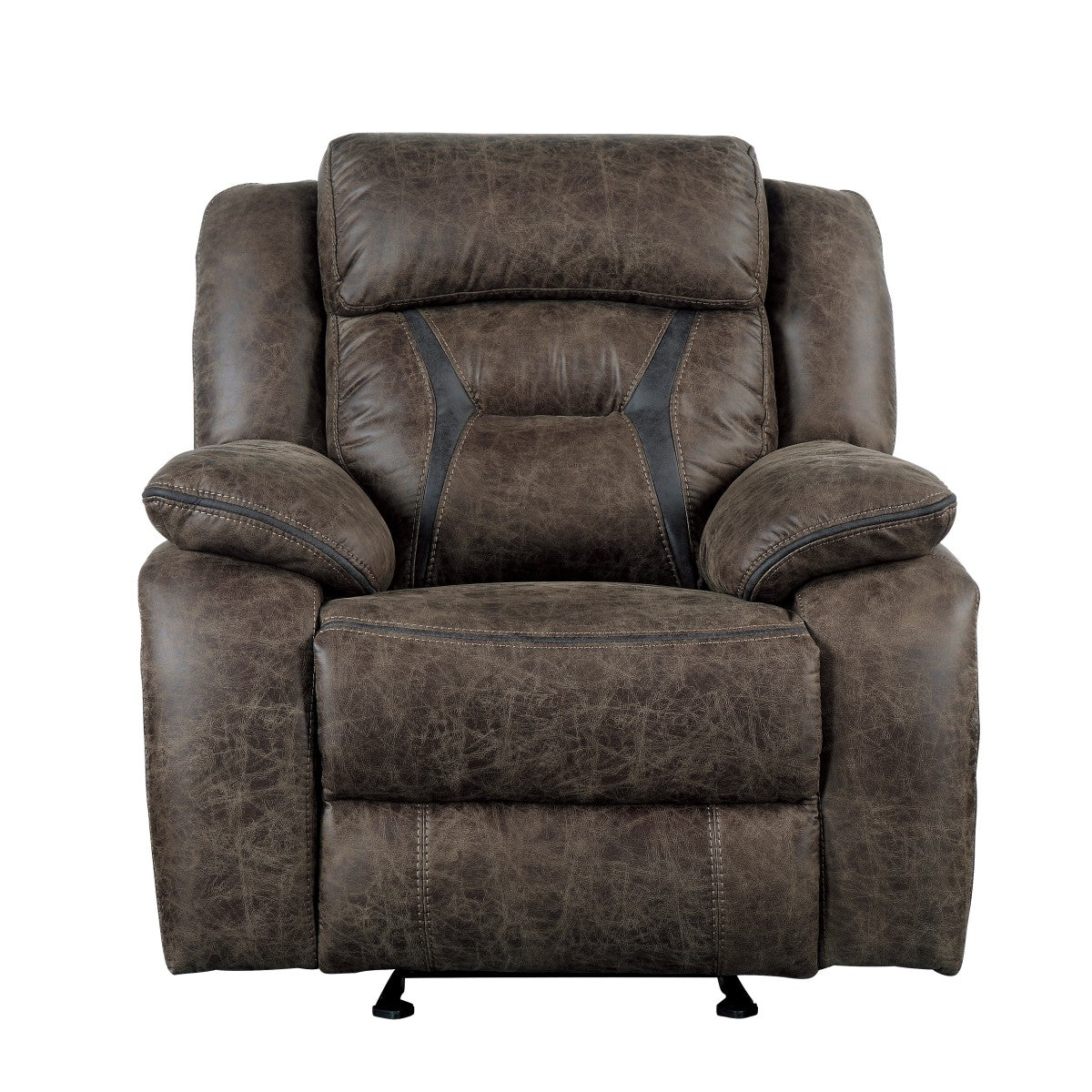 Madrona Hill Glider Reclining Chair - Dark brown