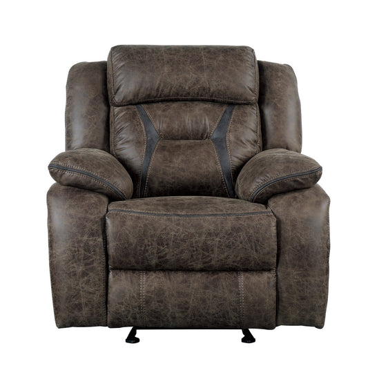 Madrona Hill Glider Reclining Chair - Dark brown