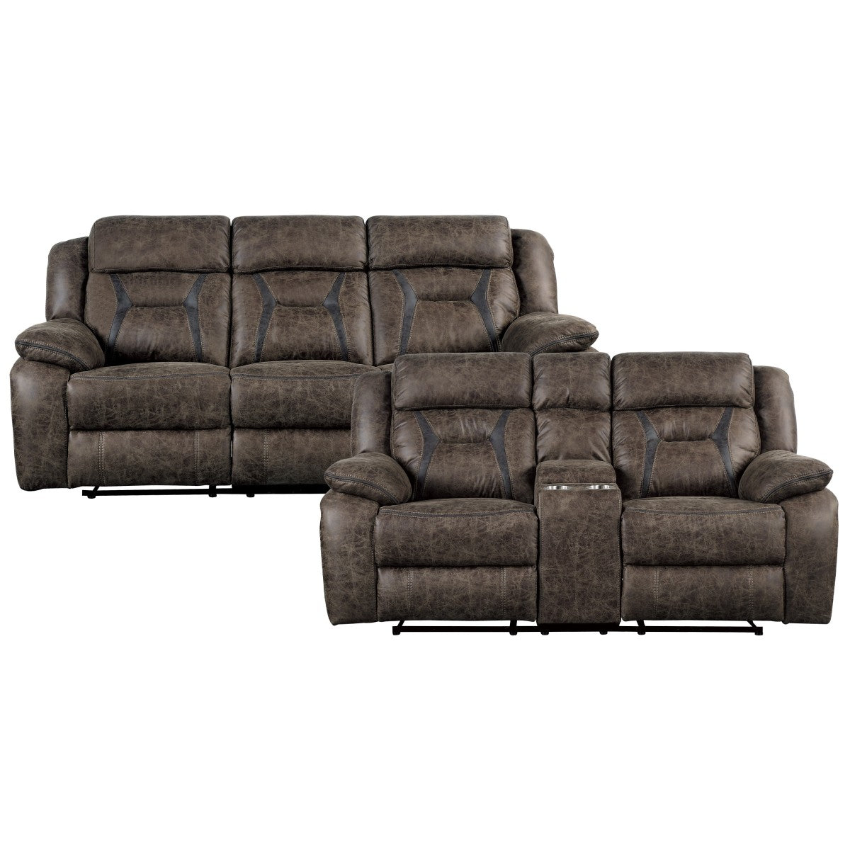 Madrona Hill 2-Piece Living Room Set (Sofa and Love Seat)