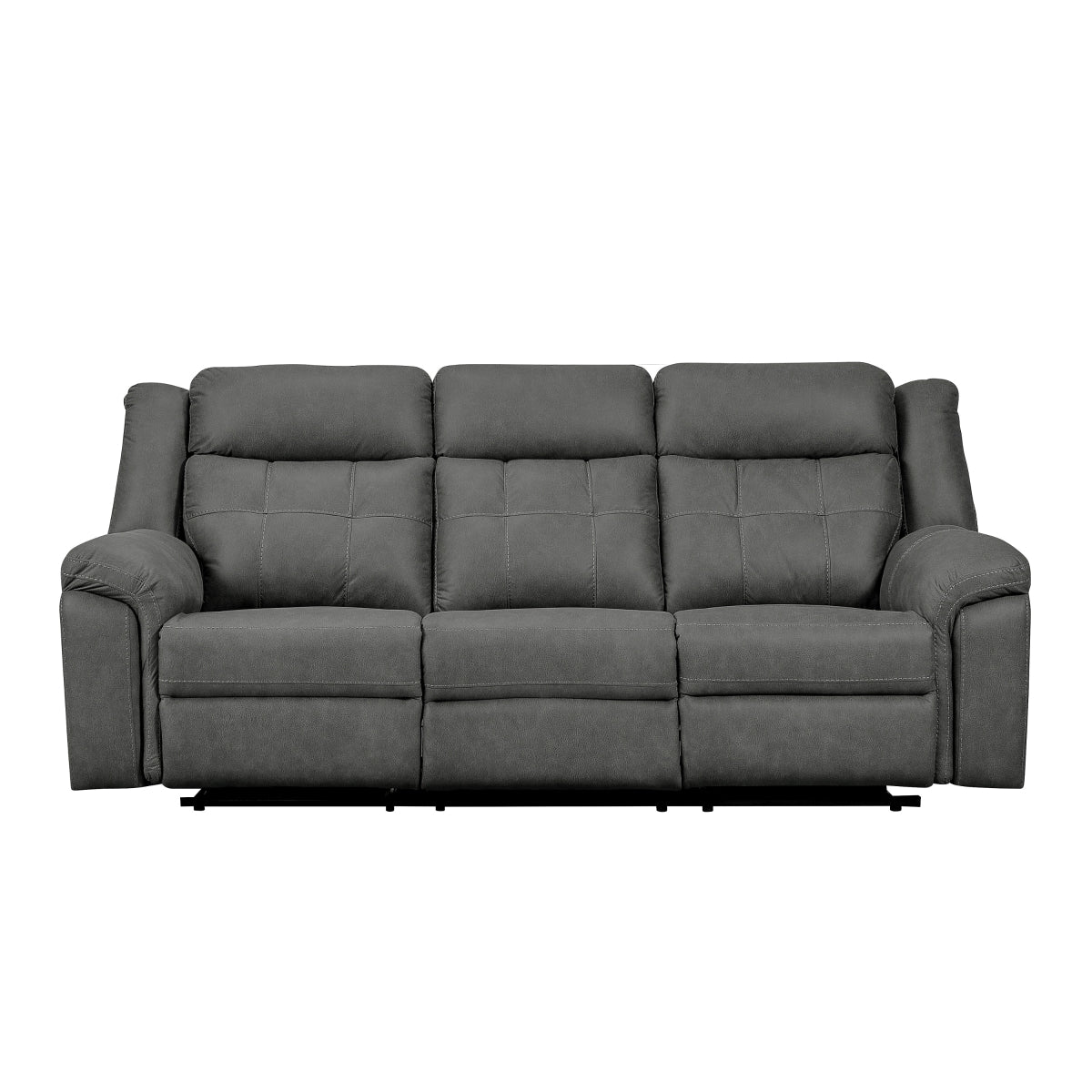 Fresno Dual Reclining Sofa, Gray