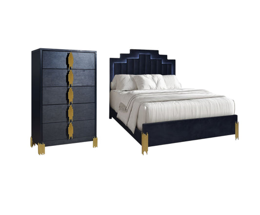Adonis 2PC Queen Bedroom Set